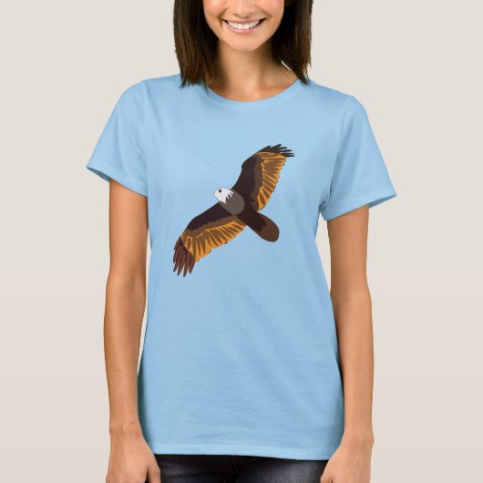 ハクトウワシ Tシャツ (正面)