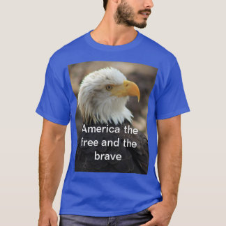 ハクトウワシ Tシャツ 自由と勇気
