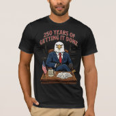 ハクトウワシCEO 250周年記念 Tシャツ (正面)