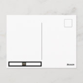 ハクトウワタカの家族肖像 ポストカード (裏面)