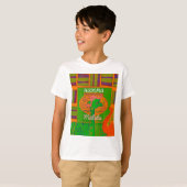 ハクナギラフェアートプリント Tシャツ (正面フル)