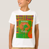 ハクナギラフェアートプリント Tシャツ (正面)
