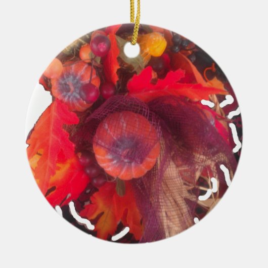 ハクナマタカボチャ特別ギフトフルーツバスケット.png セラミックオーナメント (正面)