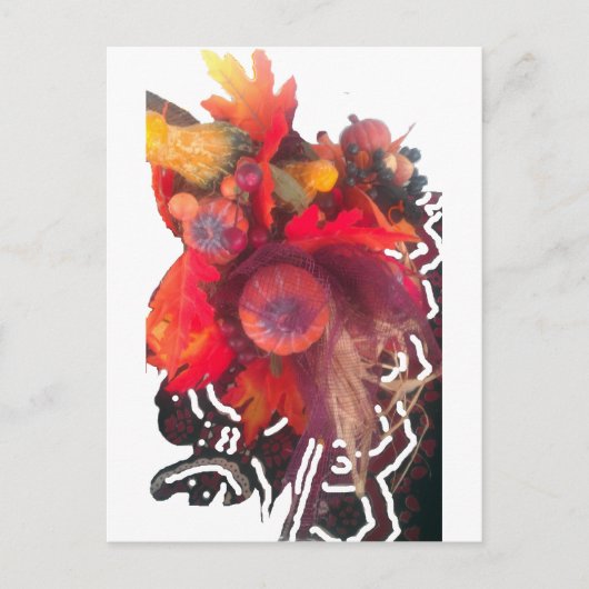 ハクナマタカボチャ特別ギフトフルーツバスケット.png ポストカード (正面)