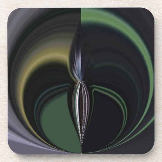 ハクナマタガーリータギフトオーロラシルバーライニング コースター (正面)