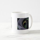 ハクナマタガーリータギフトオーロラシルバーライニング コーヒーマグカップ (正面右)