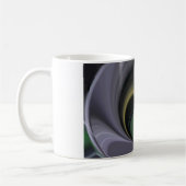 ハクナマタガーリータギフトオーロラシルバーライニング コーヒーマグカップ (左)