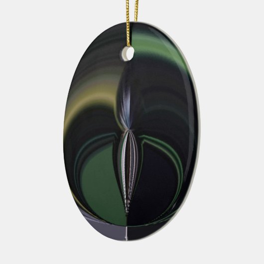 ハクナマタガーリータギフトオーロラシルバーライニング セラミックオーナメント (左)