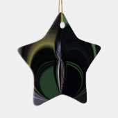 ハクナマタガーリータギフトオーロラシルバーライニング セラミックオーナメント (右)