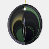 ハクナマタガーリータギフトオーロラシルバーライニング セラミックオーナメント (左)