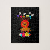 ハクナマタタかわいいベビーライオンキング ジグソーパズル (縦)