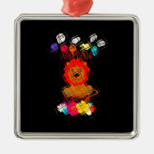 ハクナマタタかわいいベビーライオンキング メタルオーナメント (正面)