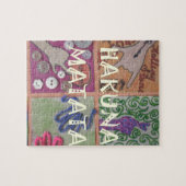 ハクナマタタかわいい素晴らしいアート作品.png ジグソーパズル (横)