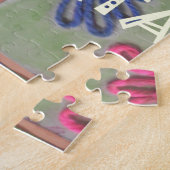 ハクナマタタかわいい素晴らしいアート作品.png ジグソーパズル (側面)