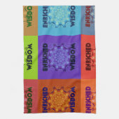 ハクナマタタの知恵に満ちた キッチンタオル (縦)