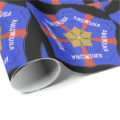 ハクナマタタイリディセント青 ラッピングペーパー (ロールコーナー)