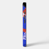 ハクナマタタイリディセント青 Case-Mate iPhoneケース (裏面 / 左)