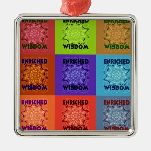 ハクナマタタウィズダム メタルオーナメント (正面)