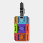 ハクナマタタウィズダム ラゲッジタグ (正面縦)