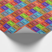 ハクナマタタウィズダム ラッピングペーパー (角)