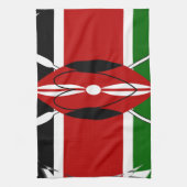 ハクナマタタカライブケニア キッチンタオル (縦)