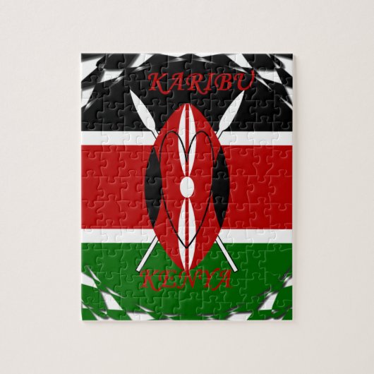 ハクナマタタカライブケニア ジグソーパズル (縦)