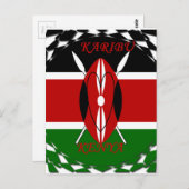 ハクナマタタカライブケニア ポストカード (正面/裏面)