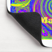 ハクナマタタカラーズデザイン鮮やかズ マウスパッド (コーナー)