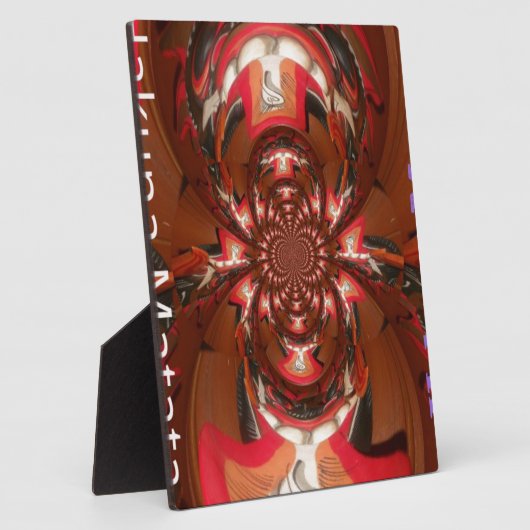 ハクナマタタギフトハロウィンスペシャル赤 フォトプラーク (側面)