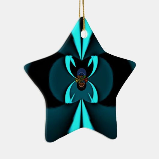 ハクナマタタギフトブルーシールド セラミックオーナメント (右)