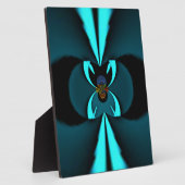 ハクナマタタギフトブルーシールド フォトプラーク (側面)