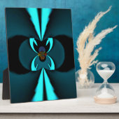 ハクナマタタギフトブルーシールド フォトプラーク (側面)