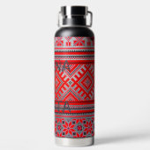 ハクナマタタグラフィック文字アートデザイン ウォーターボトル (背面)