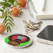 ハクナマタタケニアアートプリント キーホルダー (側面)