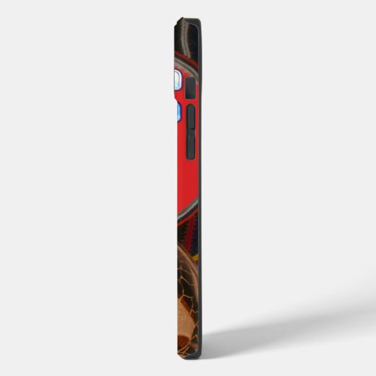 ハクナマタタケニアアートプリント Case-Mate iPhoneケース (裏面 / 左)