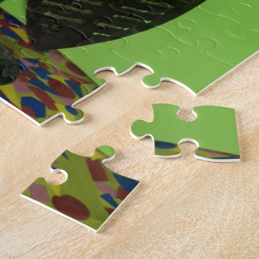 ハクナマタタケニアマサイ.JPG ジグソーパズル (側面)