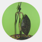 ハクナマタタケニアマサイ.JPG ラウンドシール (正面)