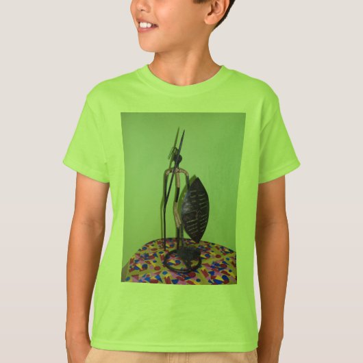 ハクナマタタケニアマサイ.JPG Tシャツ (正面)