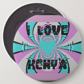 ハクナマタタケニア 缶バッジ (正面&裏面)