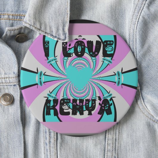 ハクナマタタケニア 缶バッジ (インサイチュ)