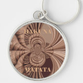 ハクナマタタケニヤジラフェサファリウイスンソーヴェーニ キーホルダー (正面)