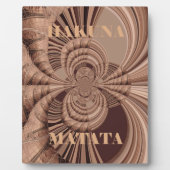 ハクナマタタケニヤジラフェサファリウイスンソーヴェーニ フォトプラーク (正面)