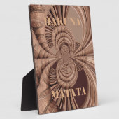 ハクナマタタケニヤジラフェサファリウイスンソーヴェーニ フォトプラーク (側面)