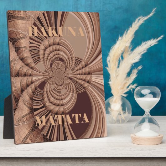 ハクナマタタケニヤジラフェサファリウイスンソーヴェーニ フォトプラーク (側面)