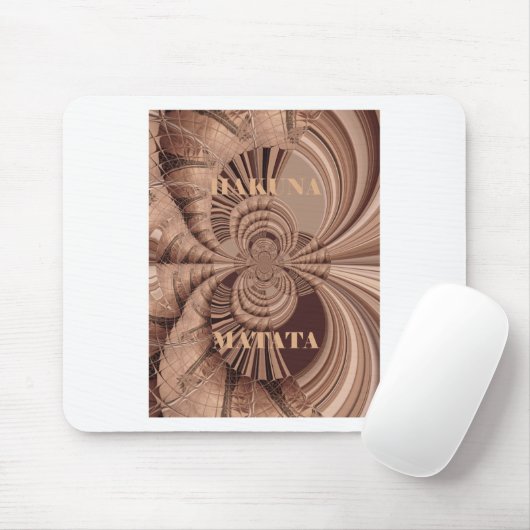 ハクナマタタケニヤジラフェサファリウイスンソーヴェーニ マウスパッド (マウス)