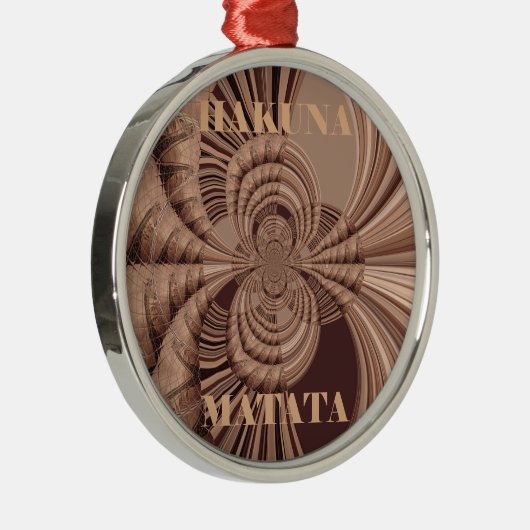 ハクナマタタケニヤジラフェサファリウイスンソーヴェーニ メタルオーナメント (右)
