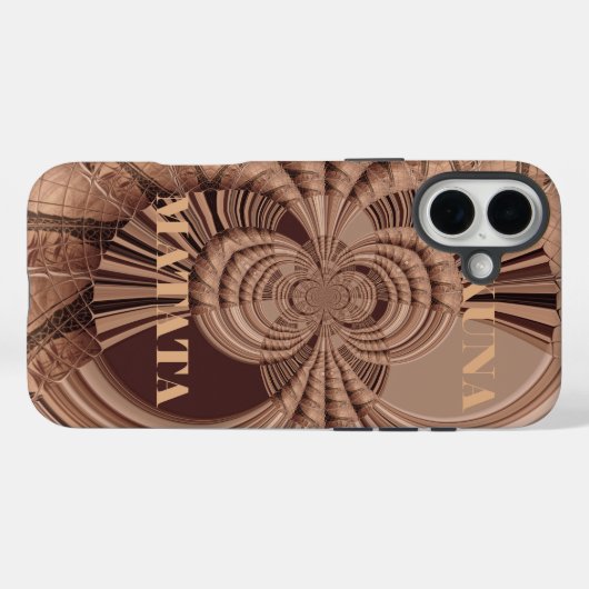 ハクナマタタケニヤジラフェサファリウイスンソーヴェーニ Case-Mate iPhoneケース (裏面 (横))