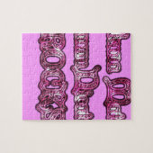 ハクナマタタコミュニケーションロックスアートプリント ジグソーパズル (横)