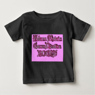 ハクナマタタコミュニケーションロックスアートプリント ベビーTシャツ