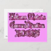 ハクナマタタコミュニケーションロックスアートプリント ポストカード (正面/裏面)